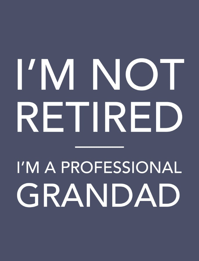 Professional Grandad Mini Metal Sign, 9cm