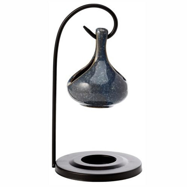 Eden Teardrop Shape Hanging Oil Burner & Stand, 19cm Tall