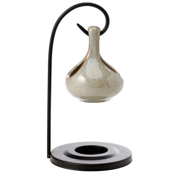 Eden Teardrop Shape Hanging Oil Burner & Stand, 19cm Tall