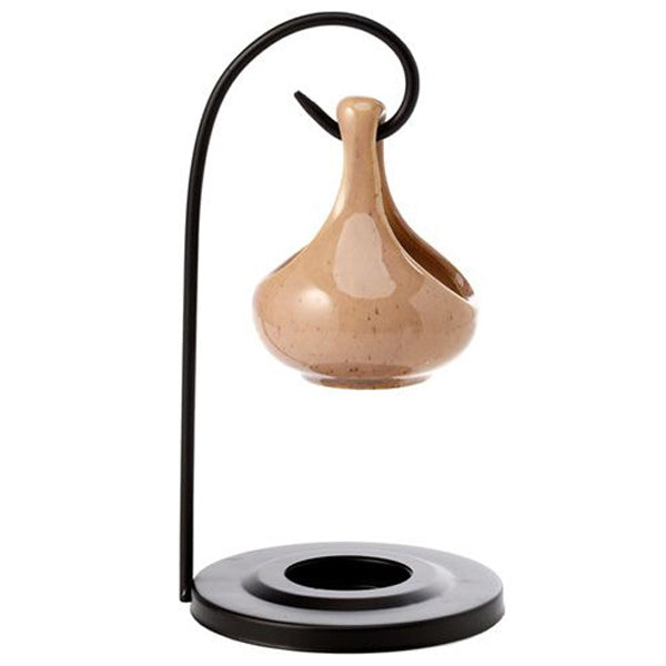Eden Teardrop Shape Hanging Oil Burner & Stand, 19cm Tall