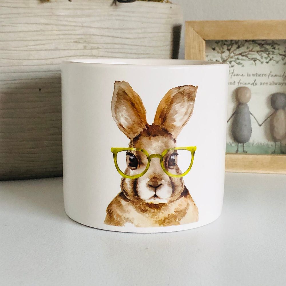 Hare in Glasses - 2 sizes Available