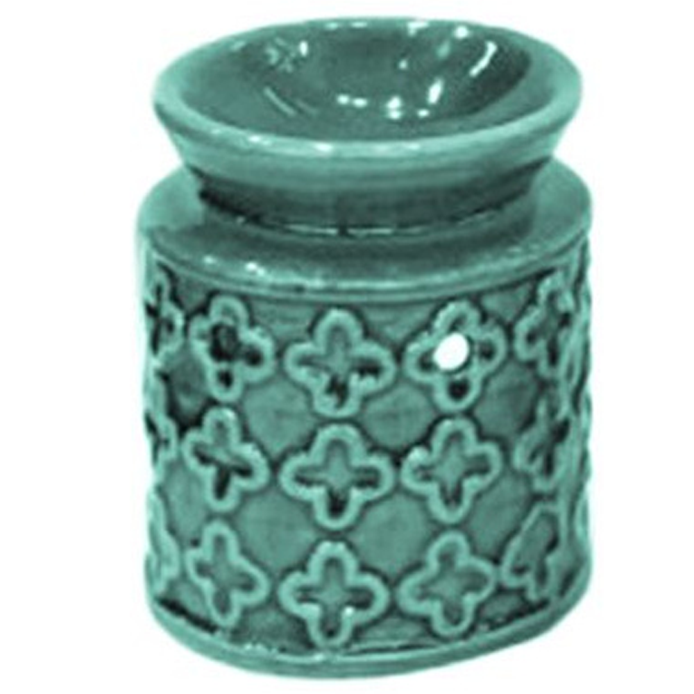 Small Flower Motif Oil Burner