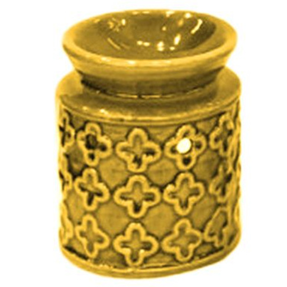 Small Flower Motif Oil Burner