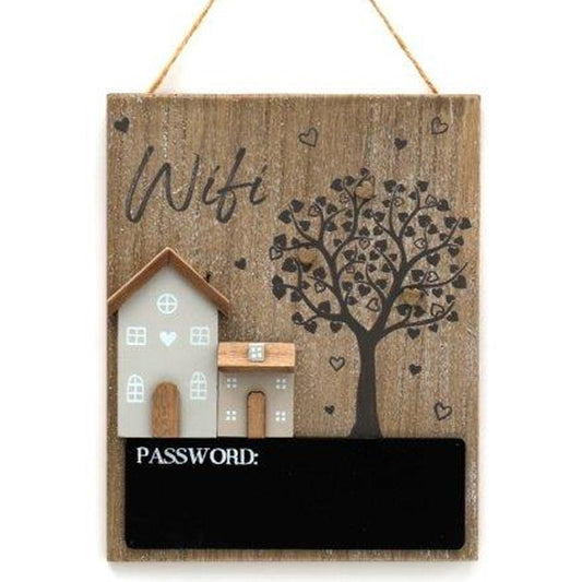 Houses and Hearts Wifi Sign