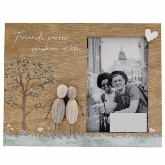Pebble Friends Photo Frame - 4 x 6in