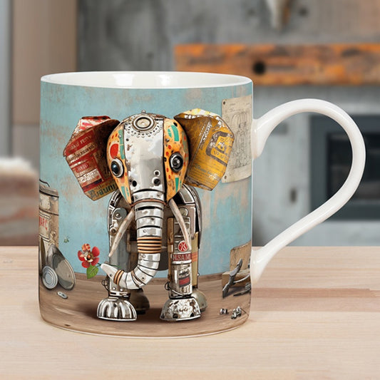 Scrap Elephant Mug