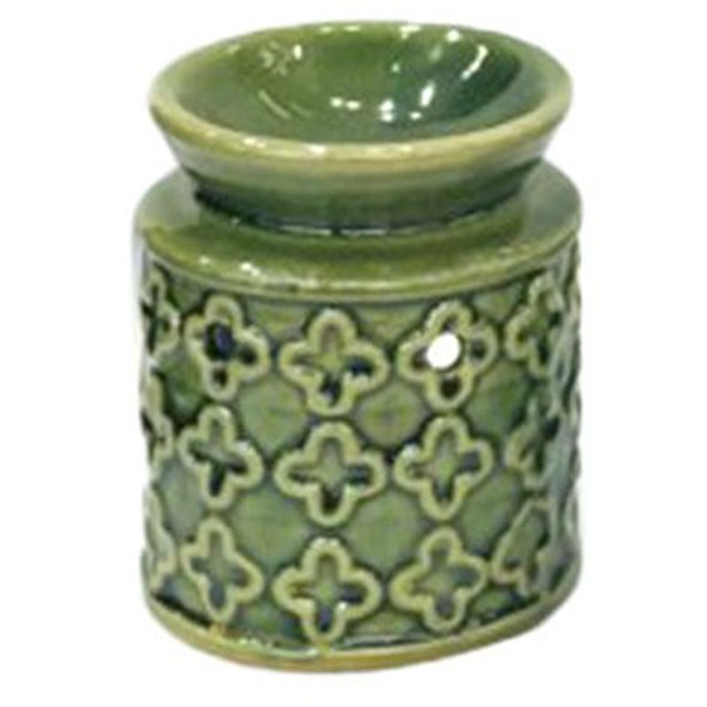 Small Flower Motif Oil Burner